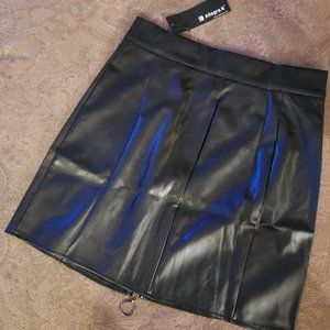 Leather skirt